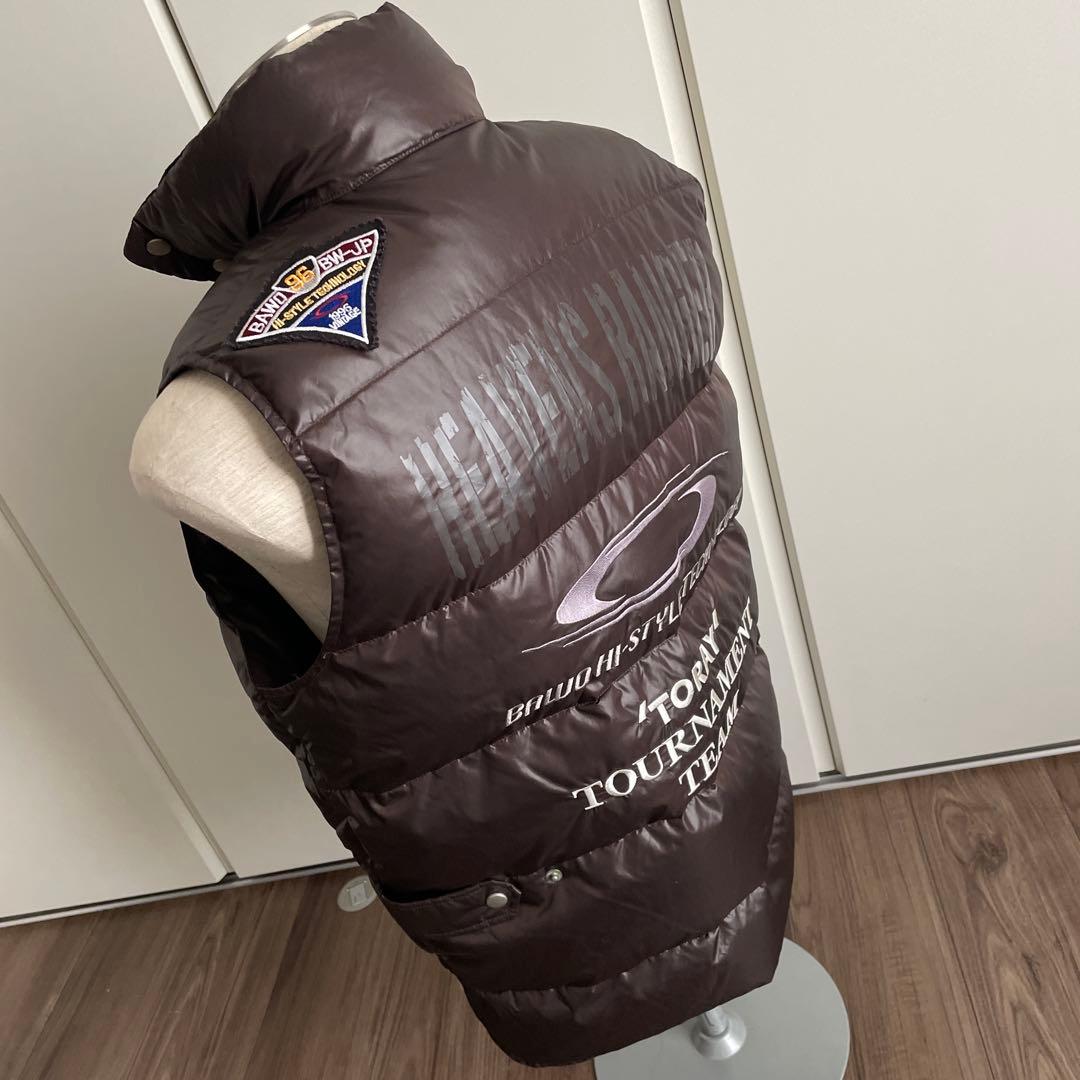 東レ BAWO バウオ　ダウンベスト　DOWN バス釣り　防寒　フィッシング