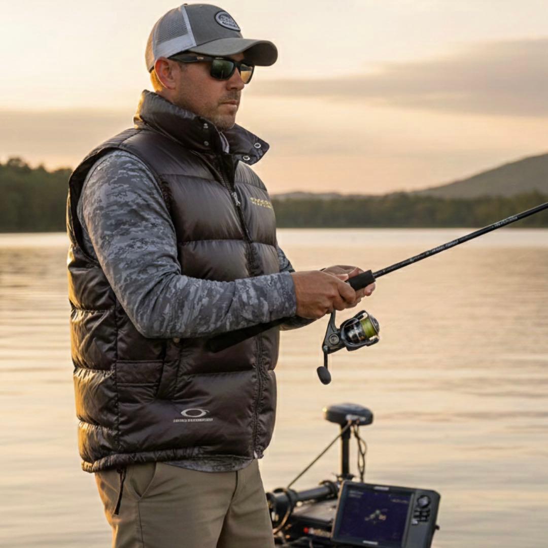 東レ BAWO バウオ　ダウンベスト　DOWN バス釣り　防寒　フィッシング