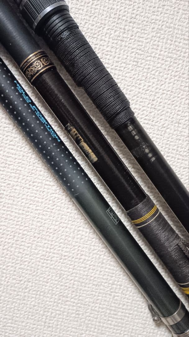 石鯛釣りに使っていた振出竿まとめて3本！ダイワNFT