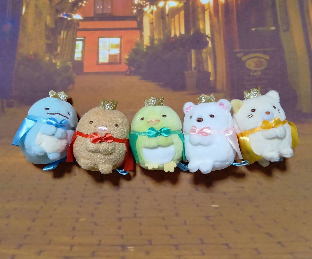 すみっコぐらし５周年記念限定てのりぬいぐるみとお城