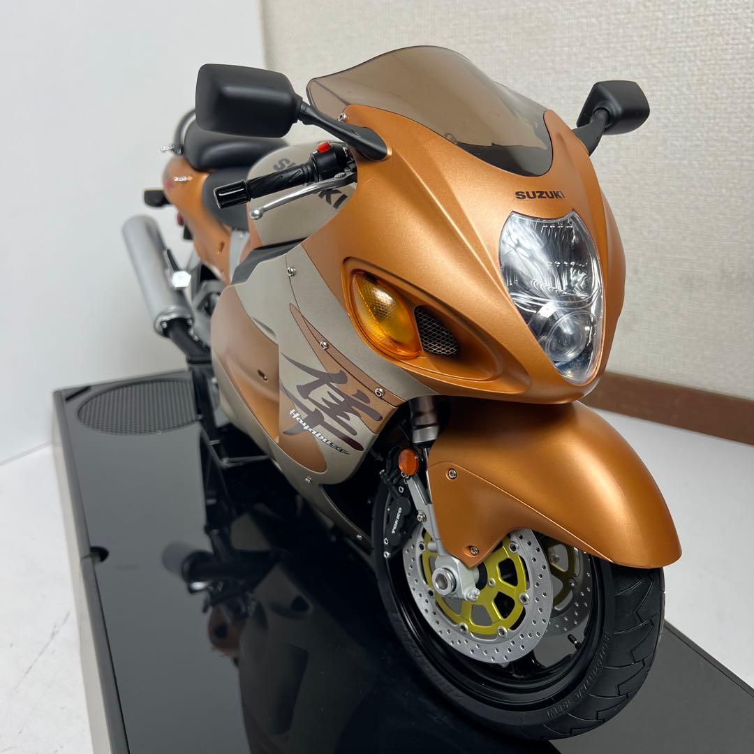 【組立完成品】隼GSX1300R デアゴスティーニ　ハヤブサ　ケース付き
