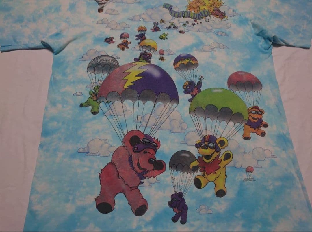 ★90's★LIQUID BLUE★Grateful Dead★タイダイTシャツ