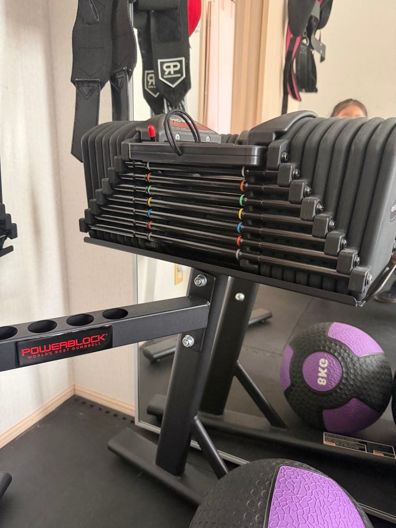 POWERBLOCK PRO EXP 可変式ダンベル 90 スタンドセット