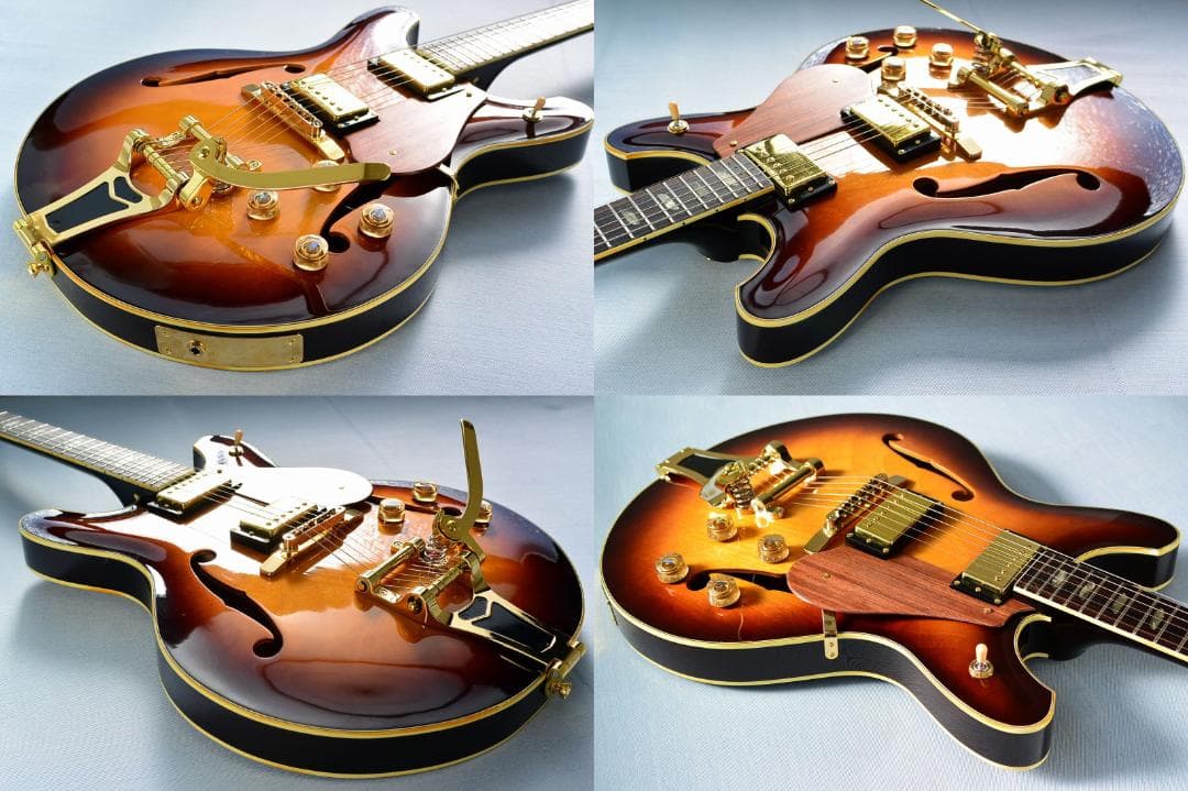 Yamaha SA-60 特製パーツ搭載 76年頃製 セミホロー Bigsby