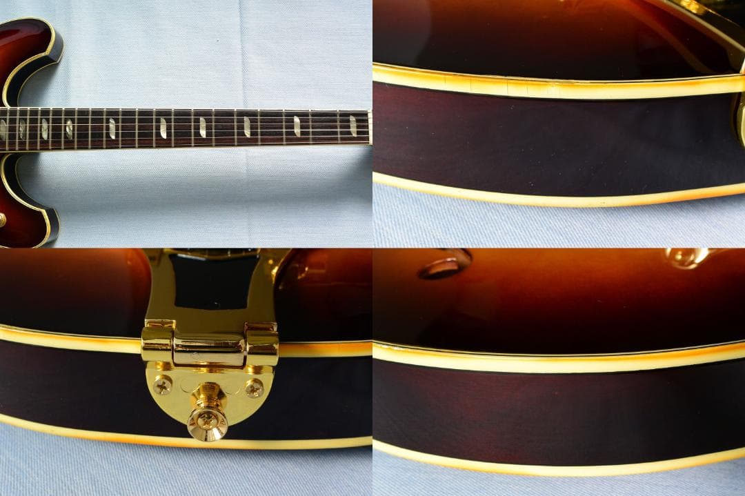 Yamaha SA-60 特製パーツ搭載 76年頃製 セミホロー Bigsby