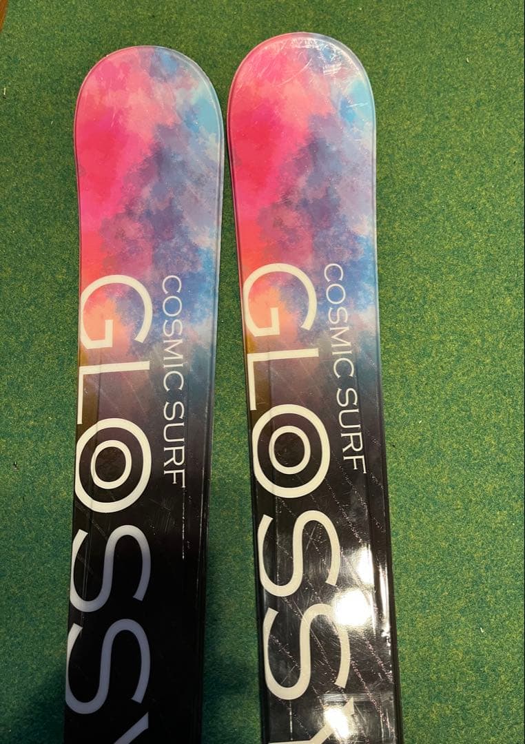 美品　COSMICSURF 147cm バインディング付き