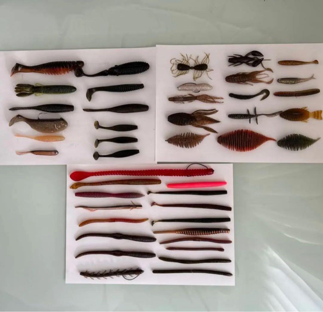 ワーム　ルアー　フック　シンカー　18カルディア リール　バス釣り引退セット