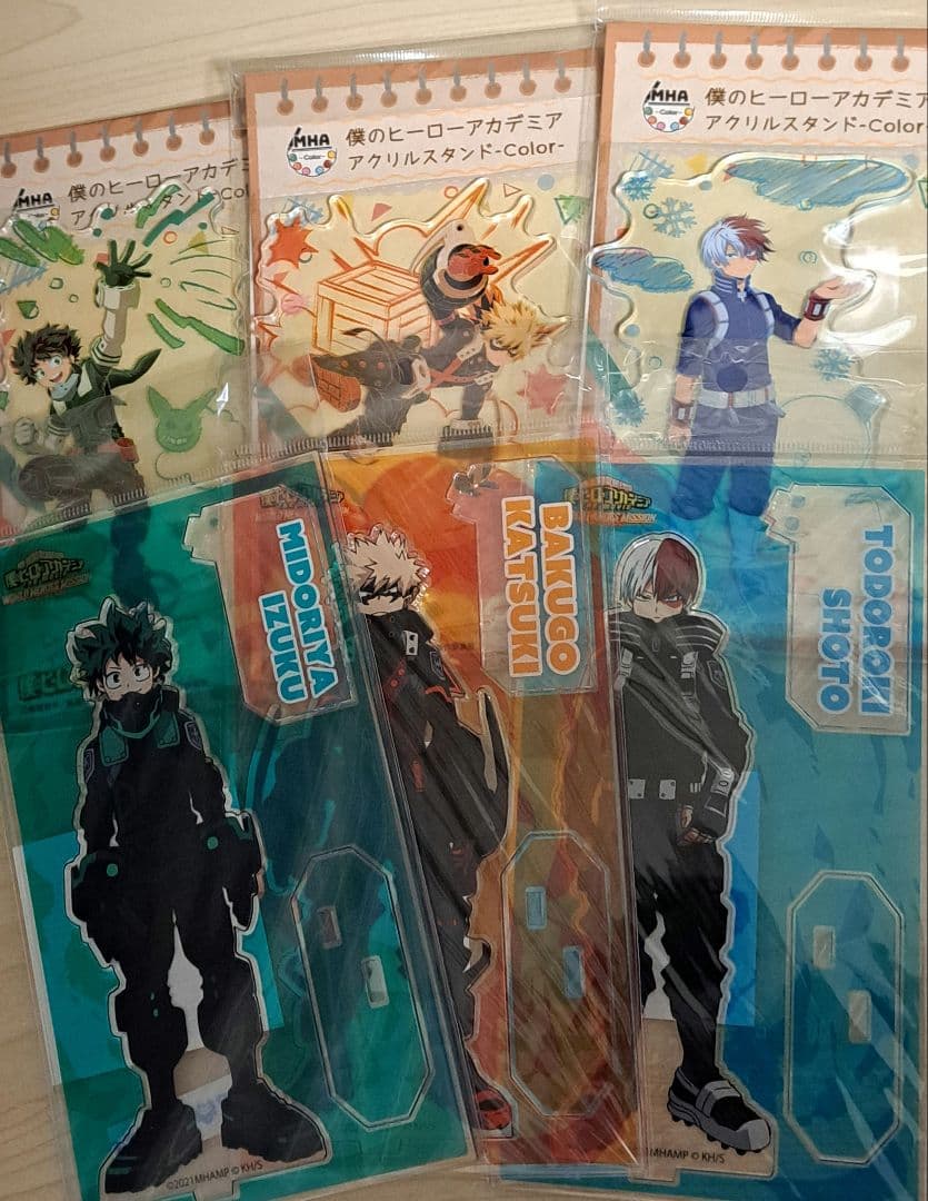 僕のヒーローアカデミア　ヒロアカ　まとめ売り　ヒロアカ展　爆豪　轟　緑谷