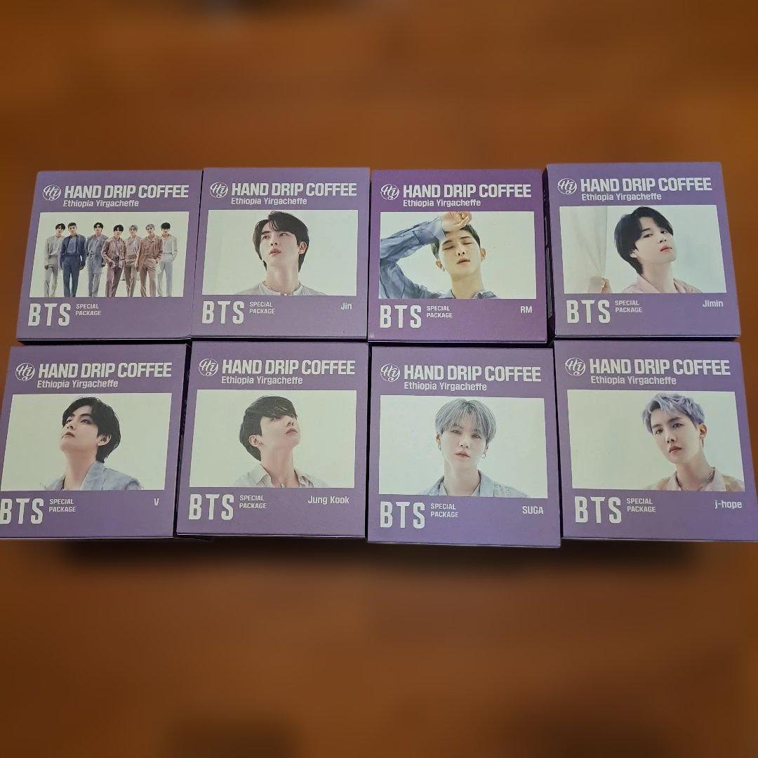 バラ売り可能　BTS　ハンドドリップコーヒー　8箱セット