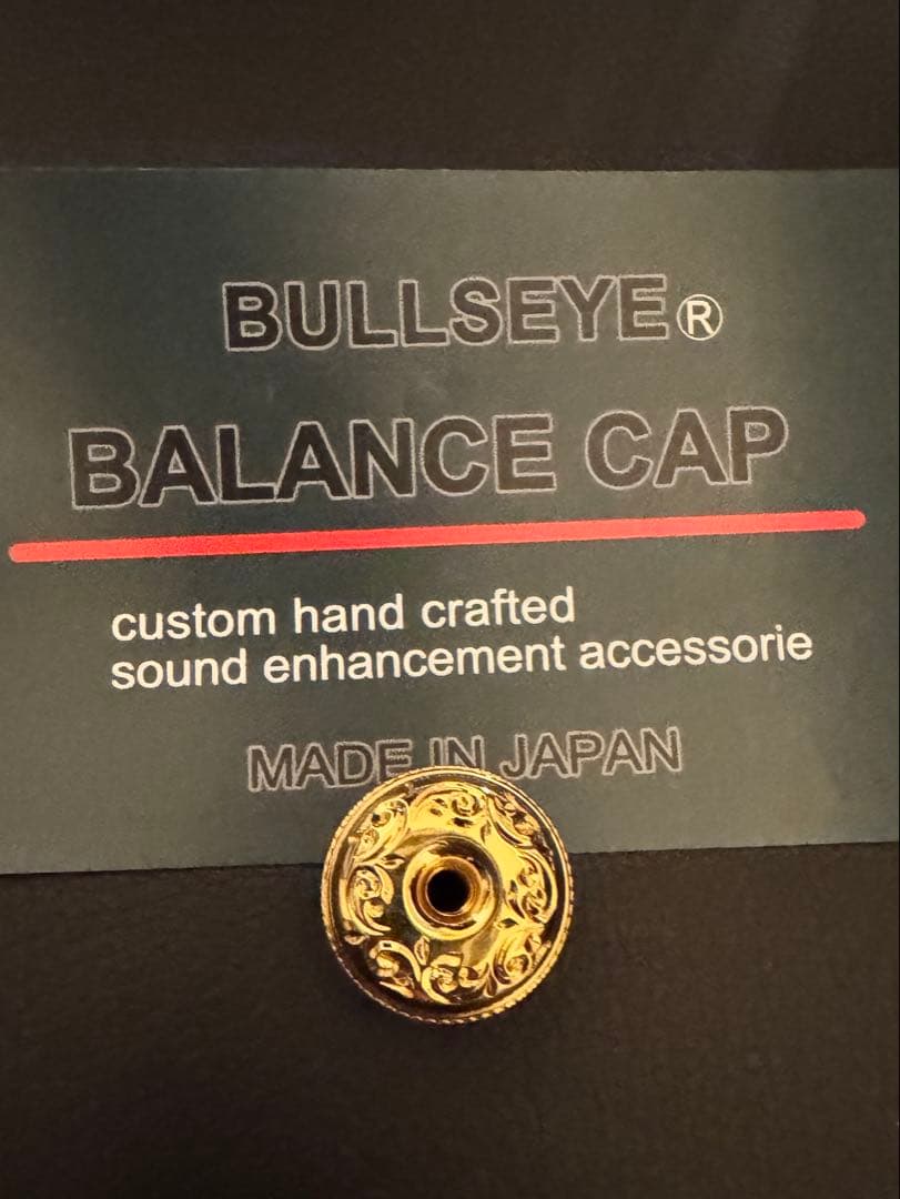 フルートバランスキャップ　ブルズアイ　L-GP　タイプM(ムラマツ　アルタス等)