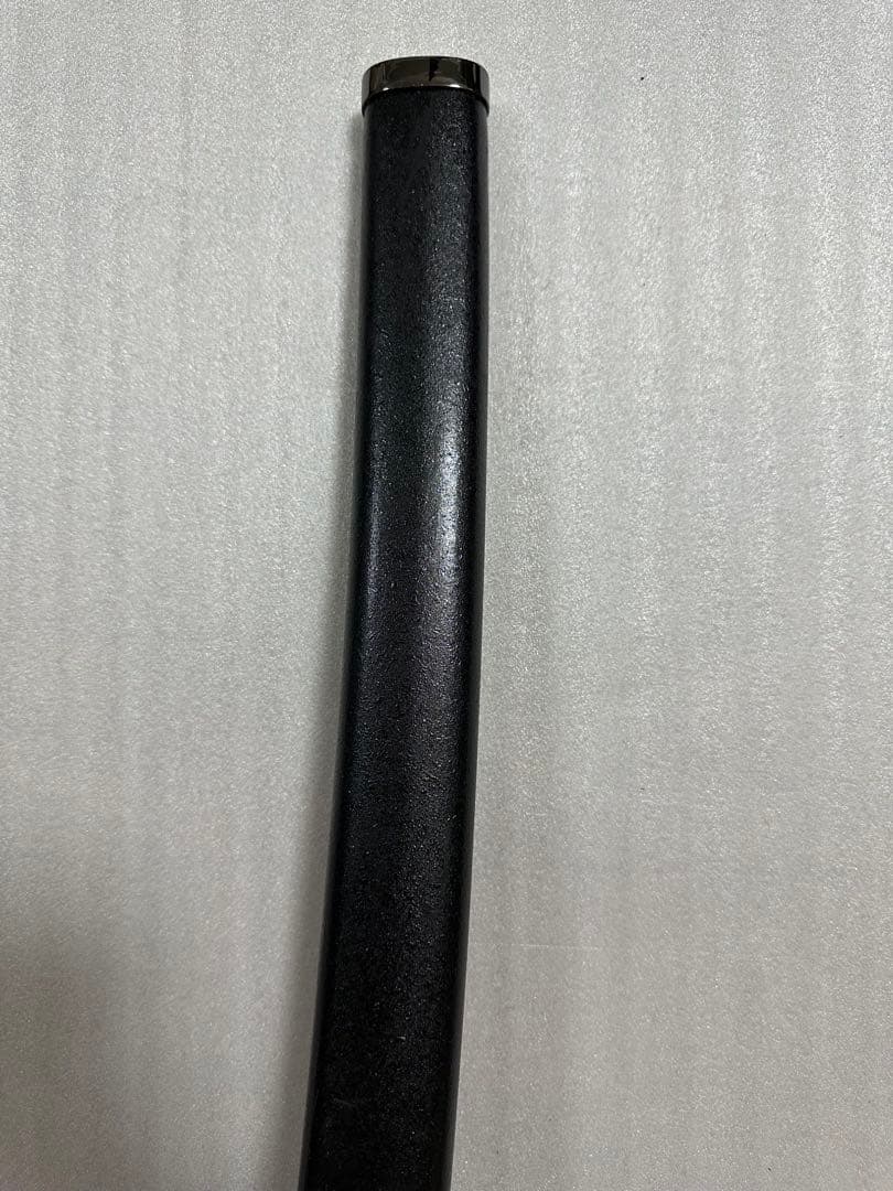 美品模造刀　樋入り刀身 打刀 黑鞘　コスプレ 鞘付き長さ約105cm