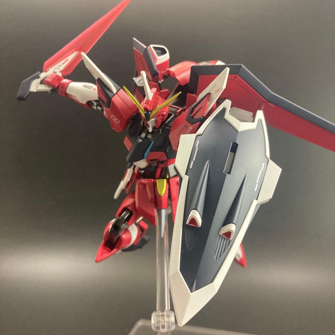 HGCE イモータルジャスティス　塗装済み完成品ガンプラ