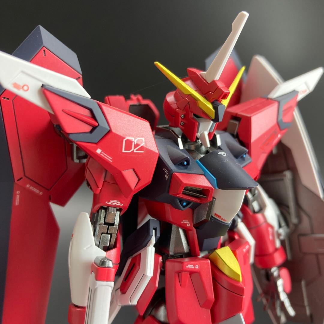 HGCE イモータルジャスティス　塗装済み完成品ガンプラ