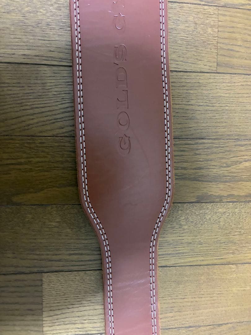 ゴールドジム プロレザーベルト Ｌサイズ