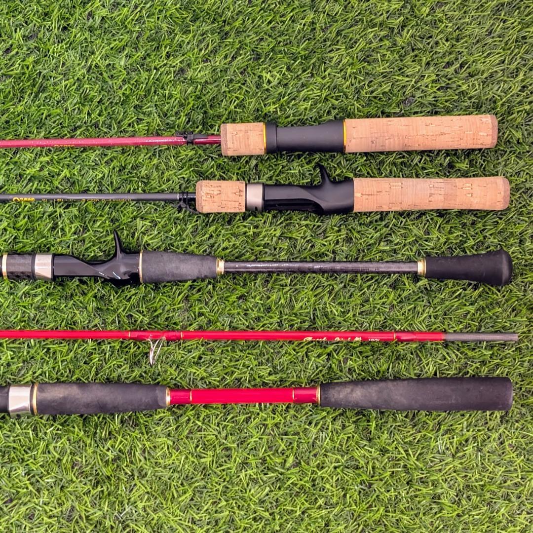 Battle Stick 船 グレート鱒レンジャー改 CT50 釣り竿4本セット