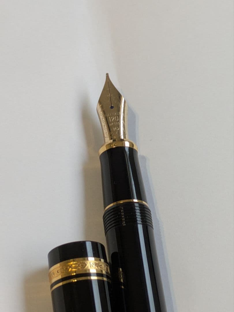 マルゼン　パイロット　万年筆　120周年　エボナイト削り出し