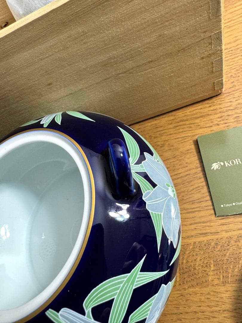 415 香蘭社　プリンセスリリー　茶器揃　未使用品　共箱