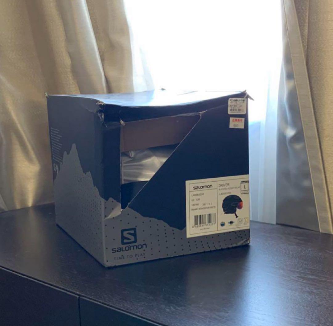 お値段変更しましたSALOMON 新品ミラー付L ゴーグル一体ヘルメット