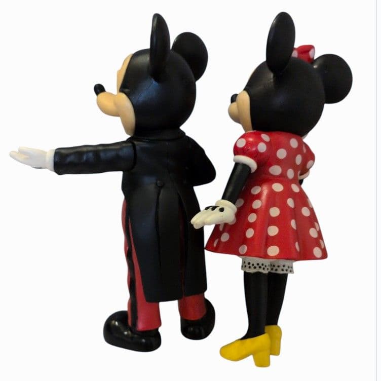 希少✨ディズニー　ミッキーマウス ミニーマウス フィギュアセット　ヴィンテージ