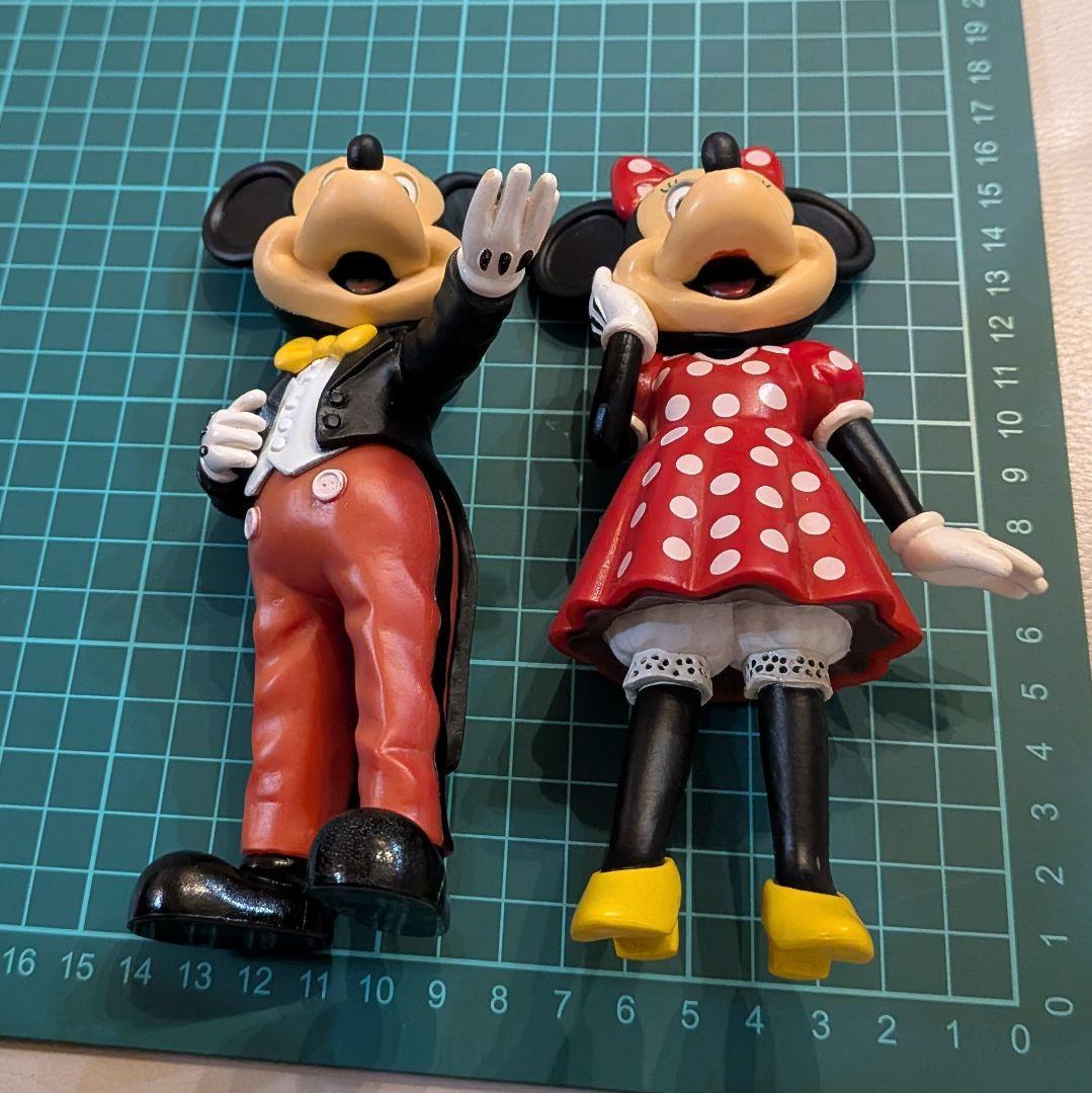 希少✨ディズニー　ミッキーマウス ミニーマウス フィギュアセット　ヴィンテージ