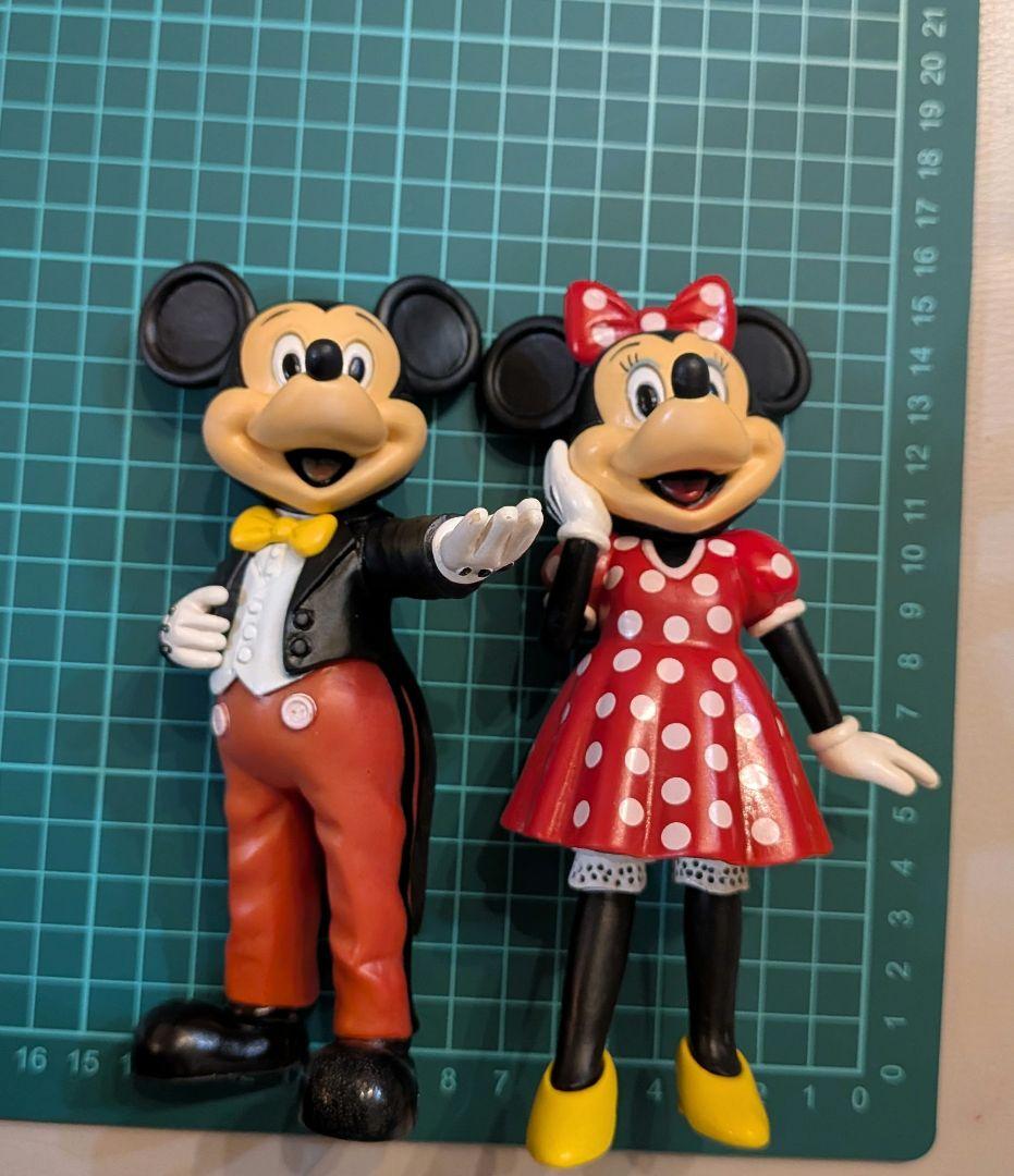 希少✨ディズニー　ミッキーマウス ミニーマウス フィギュアセット　ヴィンテージ