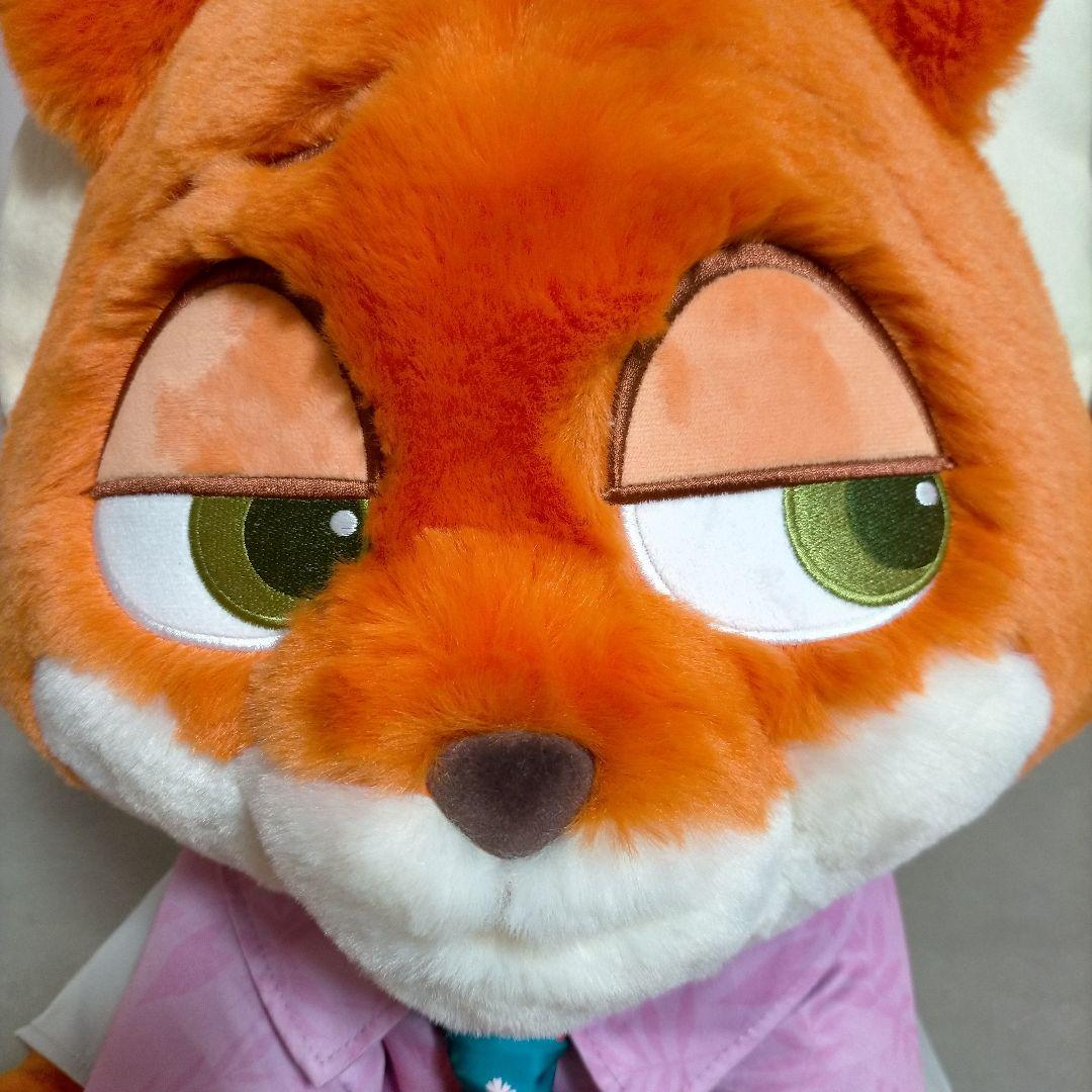 ズートピア ニック・ワイルド ぬいぐるみ コストコ ブランケット付き