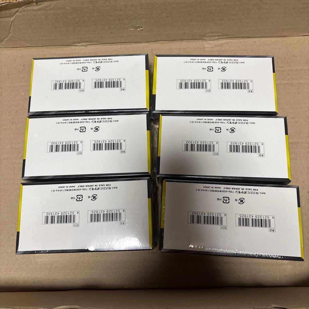 ポケモンカード MEGA ドリームEX 未開封シュリンク付き6BOX