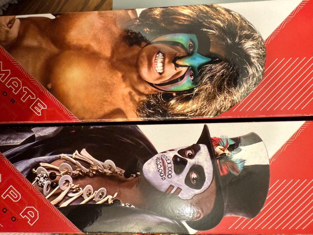 WWE Ultimate Warrior & Papa Shango フィギュア