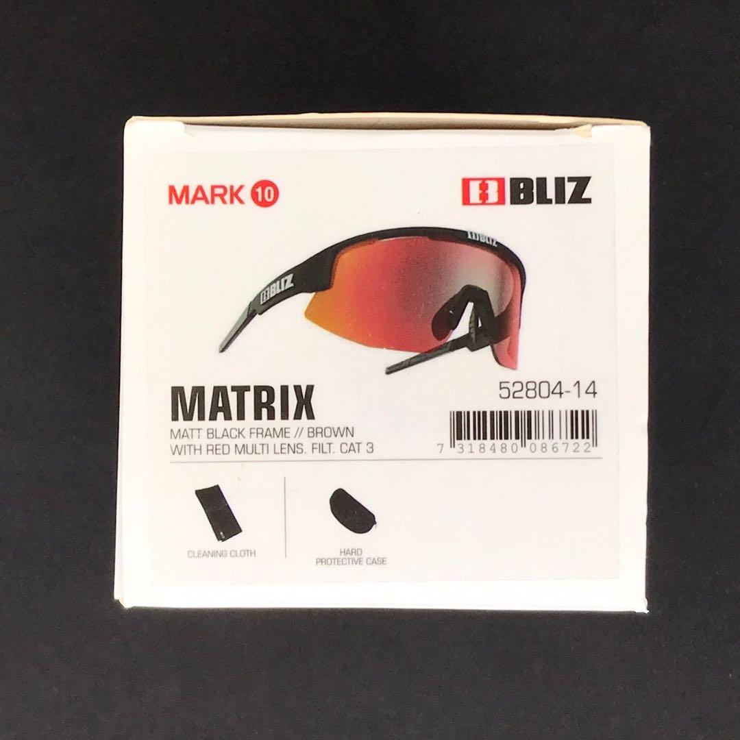 BLIZ スポーツサングラス MATRIX(mattblack/brown)