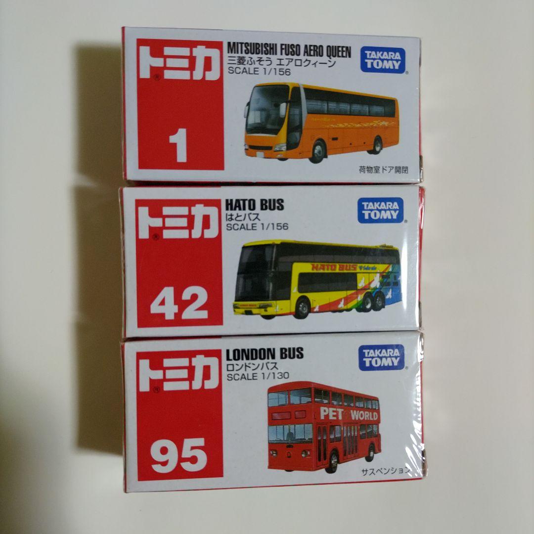 トミカ ミニカー 1/156 エアロクイーン・ハトバス・ロンドンバス