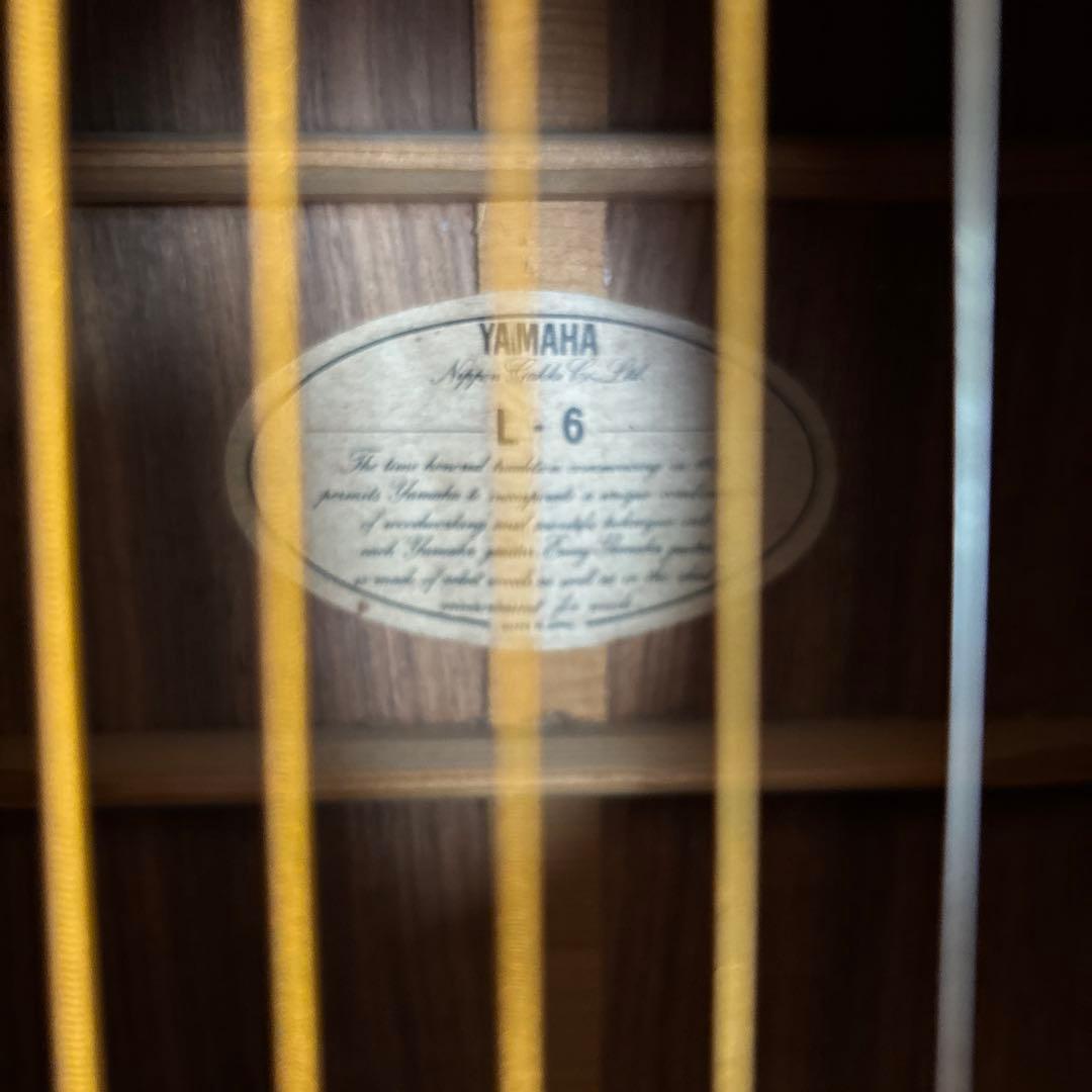 YAMAHA L-6 アコースティックギター ケース付き