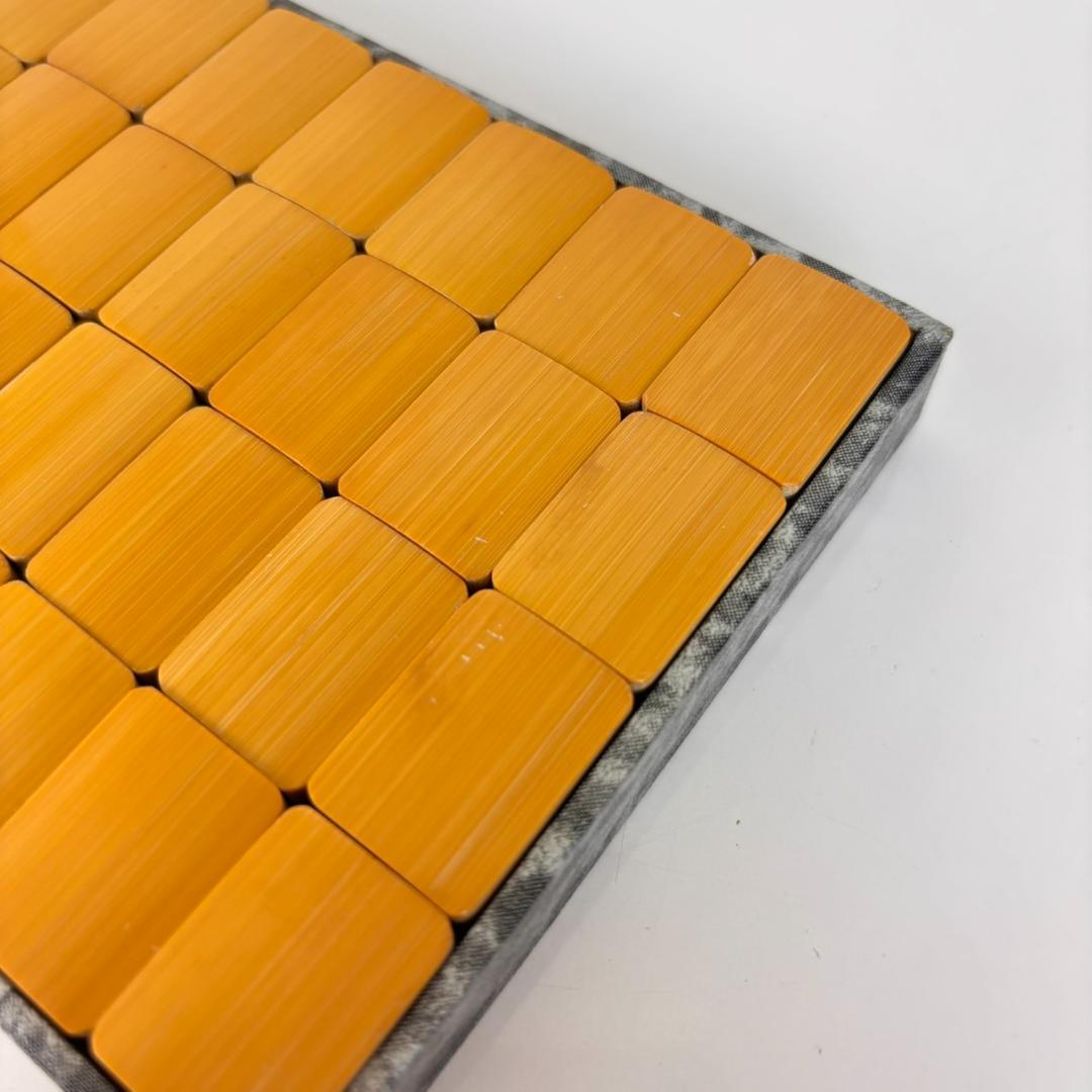 【希少】 レトロ ヴィンテージ 麻雀牌 背竹牌 結婚記念