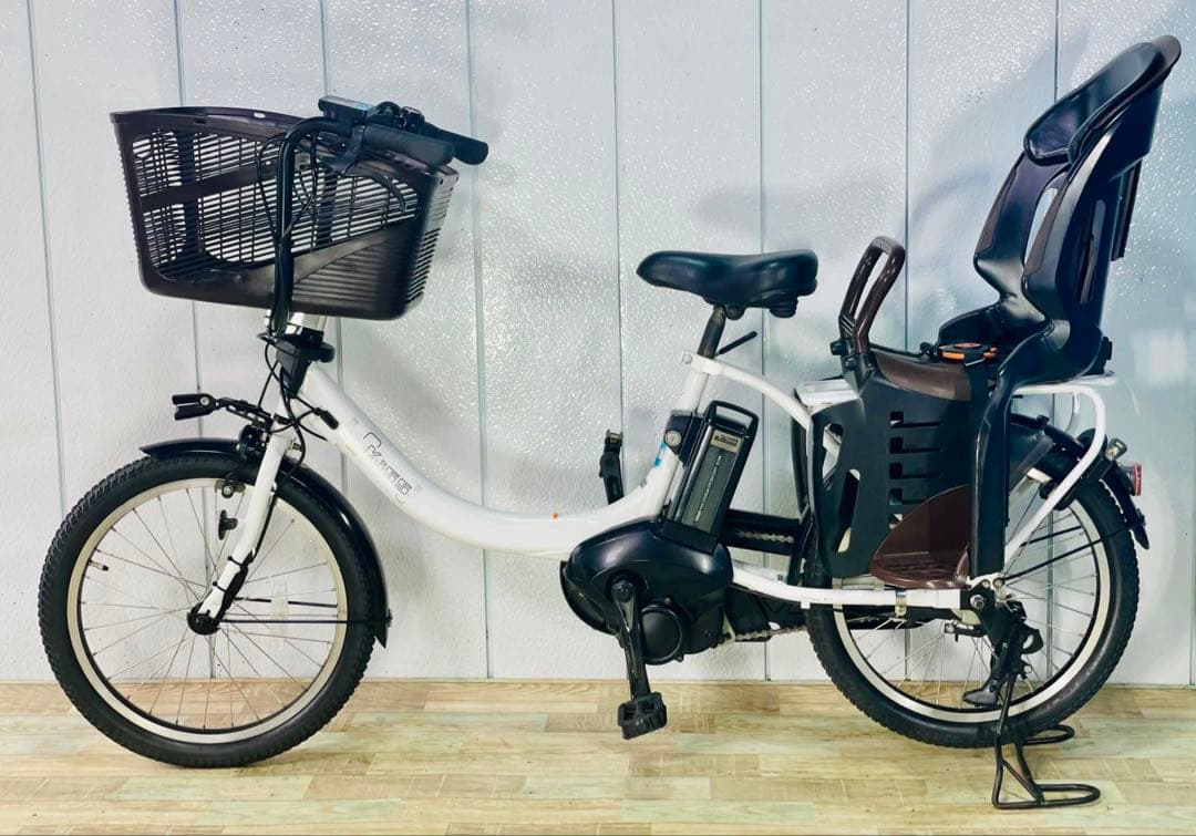 2953ヤマハ8.7アンペア3人乗り対応20インチ子供乗せ　電動アシスト自転車