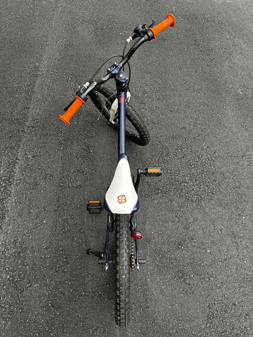 ヨツバサイクル　18インチ　ネイビー　送料込み