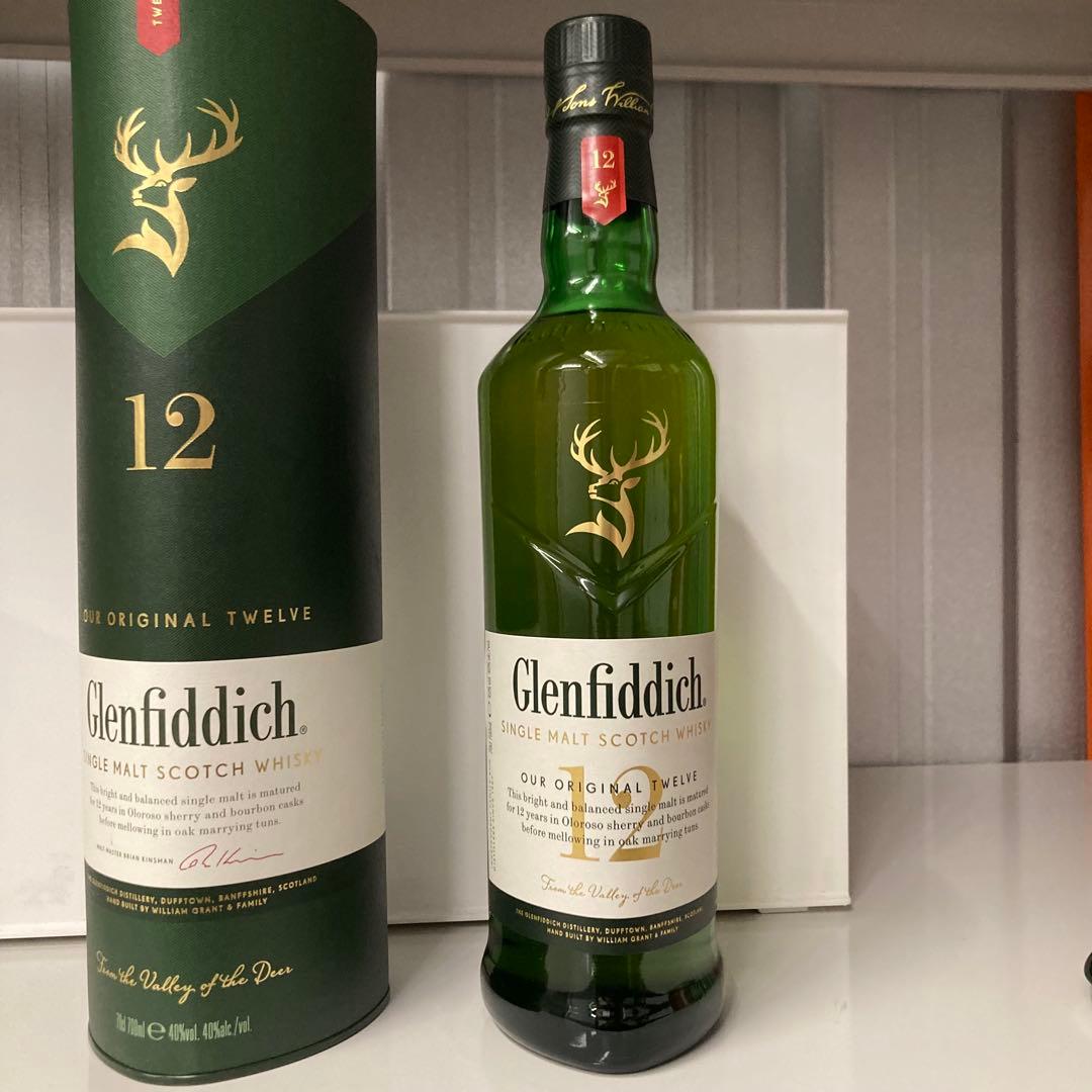 ★２本セット★ シングルモルトウイスキー 700ml グレンフィディック12年