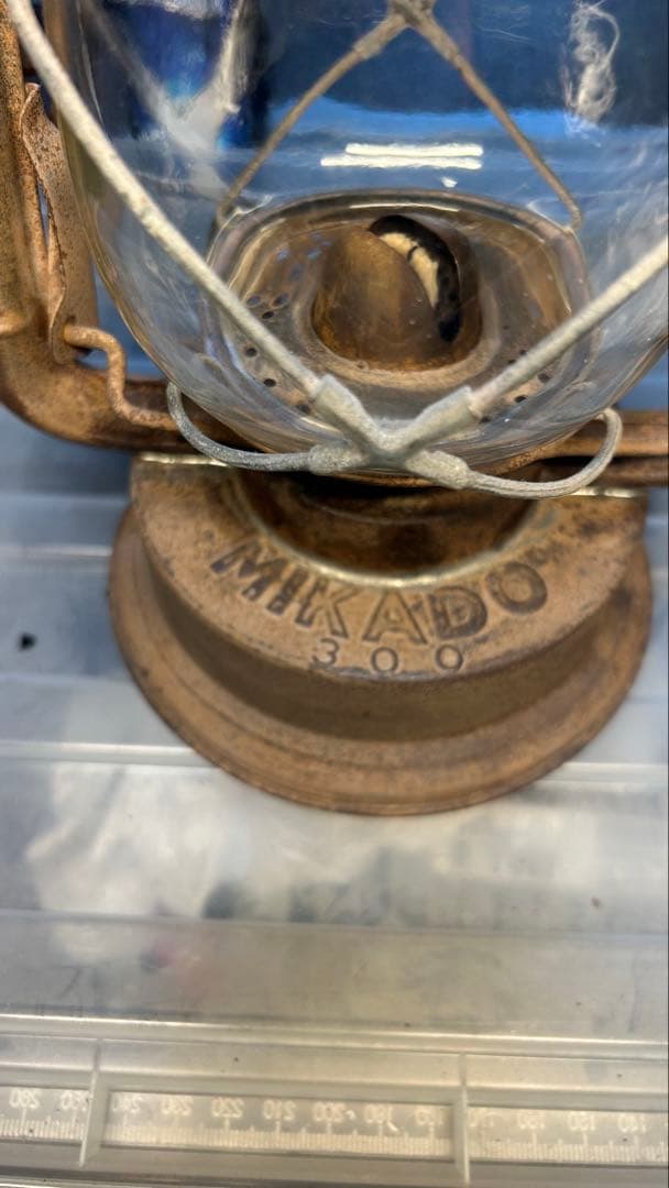 希少で大変古いランタン MIKADO300 使用可能