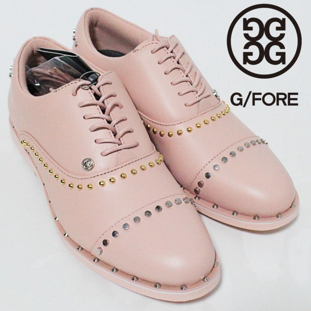 新品 G/FORE スタッズモデル 防水レザー ゴルフシューズ 25cm相当