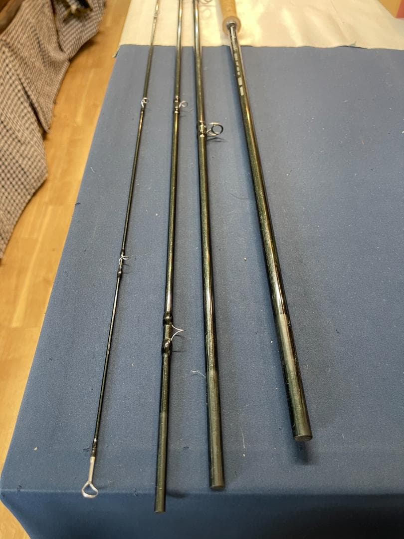 アスキスグローバル15ｆｔ10番　フライフィッシング　フライロッド　フライリール