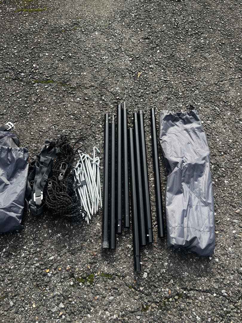 tent-Mark design BLACK SUMMIT GG8 タープテント