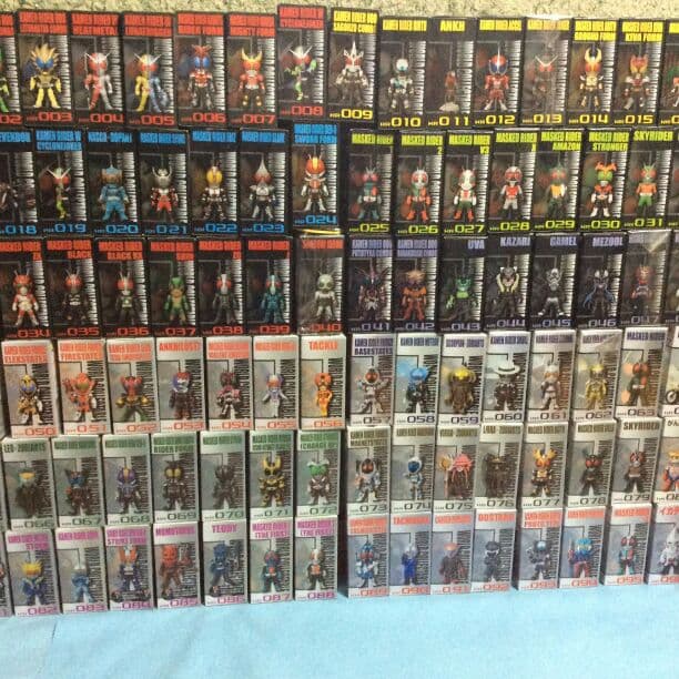 【未開封】仮面ライダーコレクタブルフィギュアvol.1～12フルコンプ96種