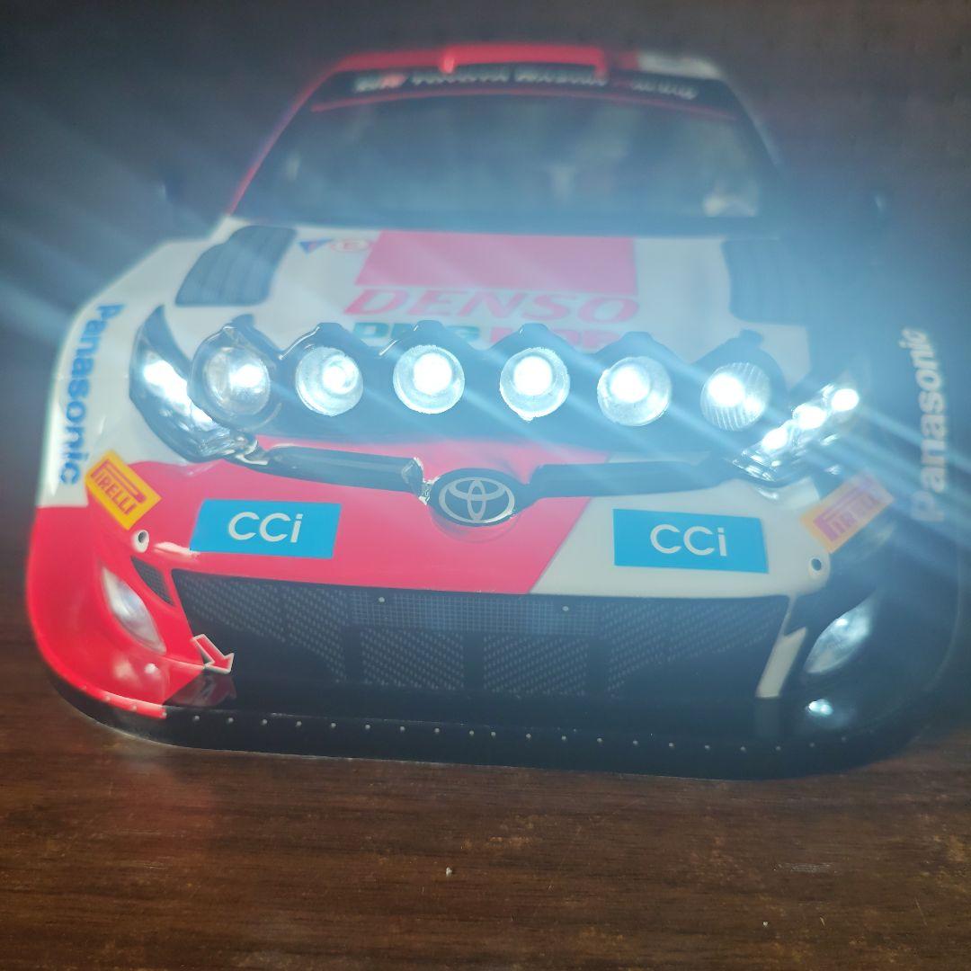 M*M様 タミヤ　ヤリス　ボディ　電飾施工済