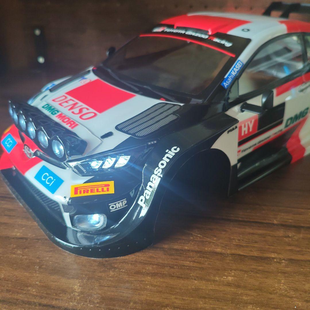 M*M様 タミヤ　ヤリス　ボディ　電飾施工済