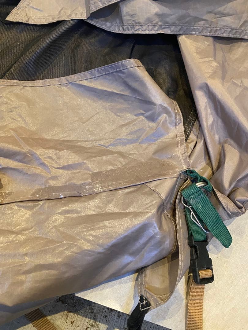 ツールームテント　グランドシート　フロアマット付き