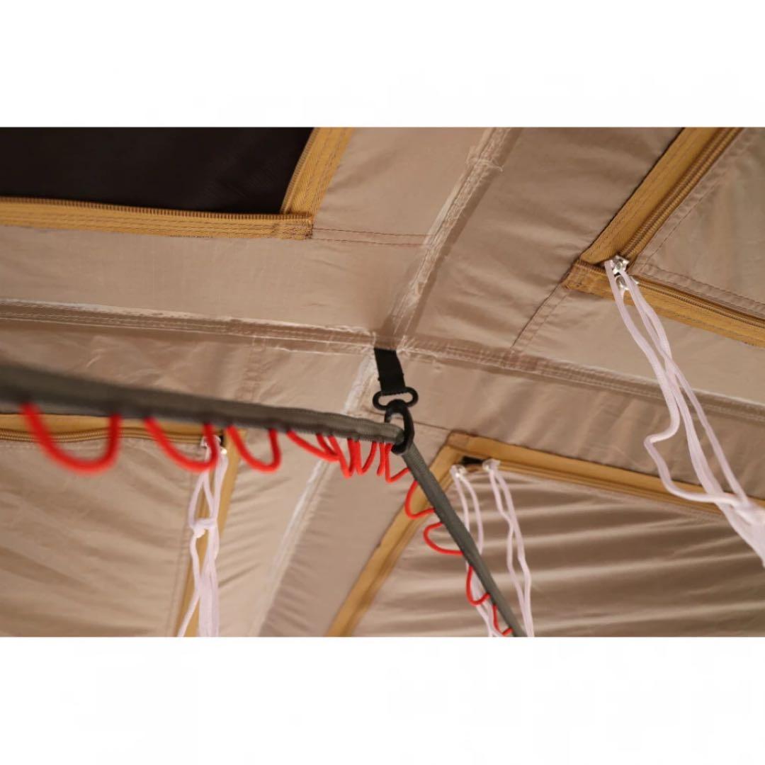 ツールームテント　グランドシート　フロアマット付き