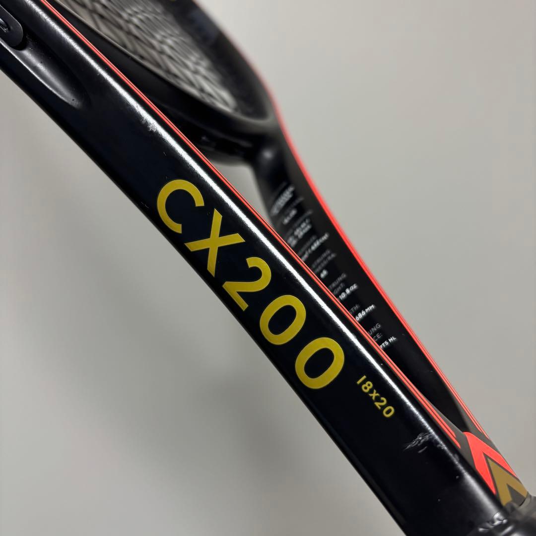 Dunlop CX200(18×20)限定色ブラック グリップサイズ3