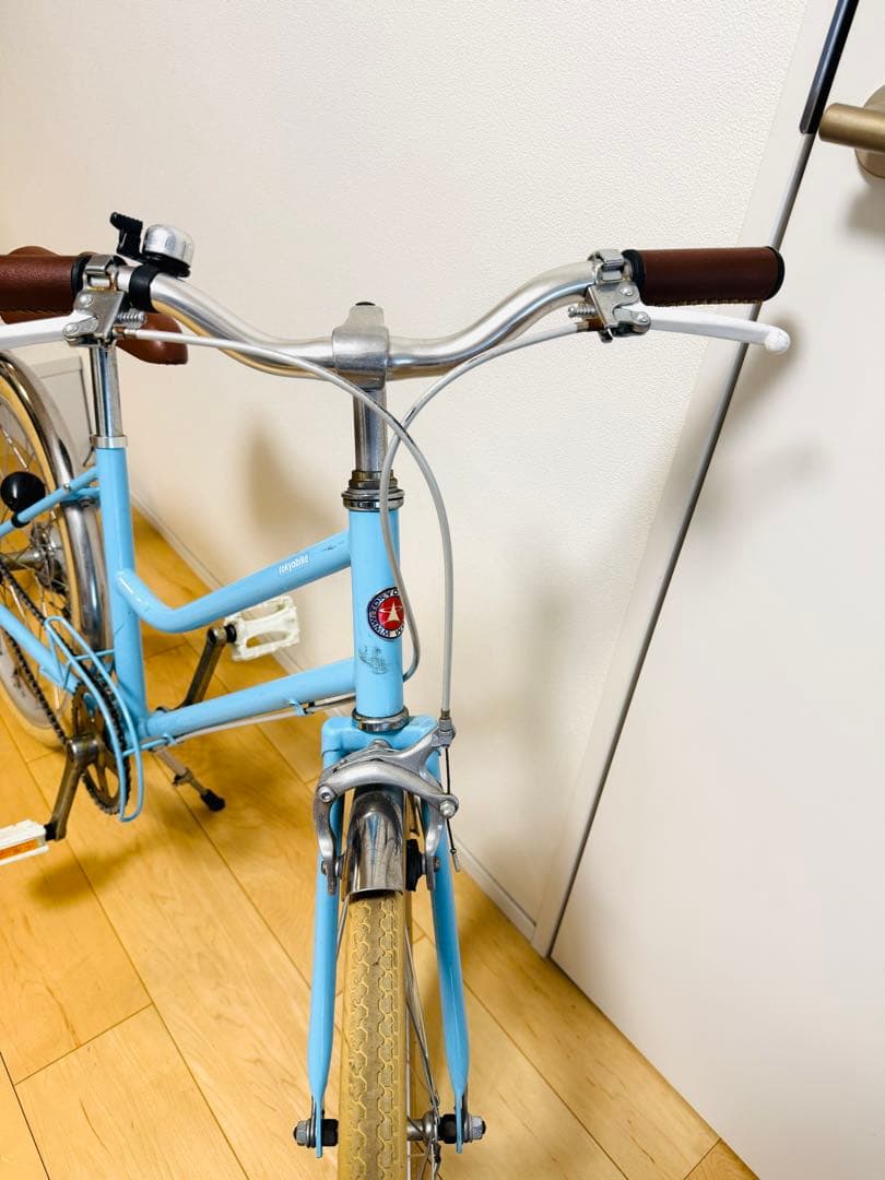 TOKYO BIKE Jr. Step 20インチ　アクア（水色）　泥除け付