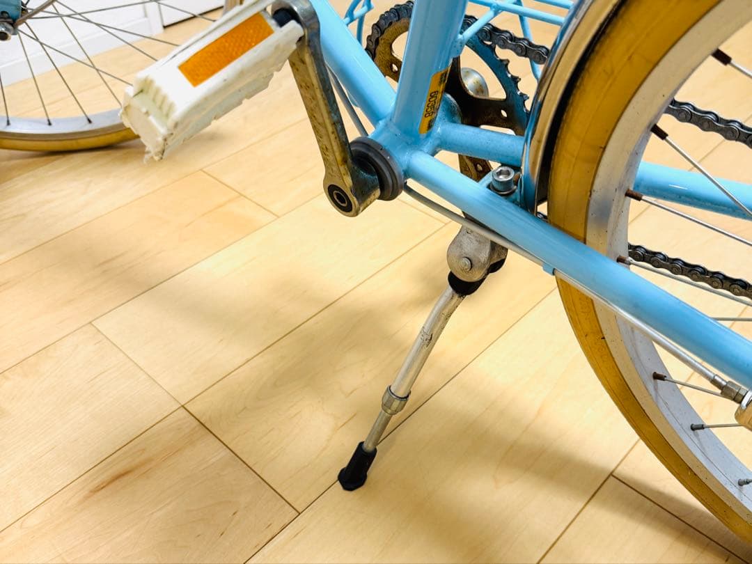 TOKYO BIKE Jr. Step 20インチ　アクア（水色）　泥除け付