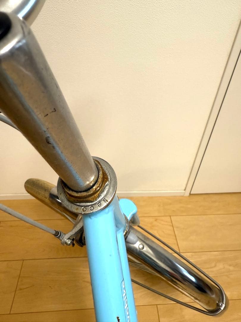 TOKYO BIKE Jr. Step 20インチ　アクア（水色）　泥除け付