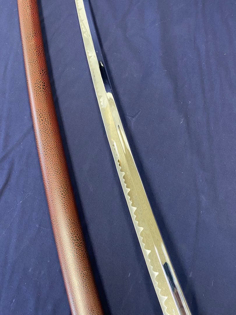 模造刀　模擬刀　武具　1本　龍鍔　刀袋付き