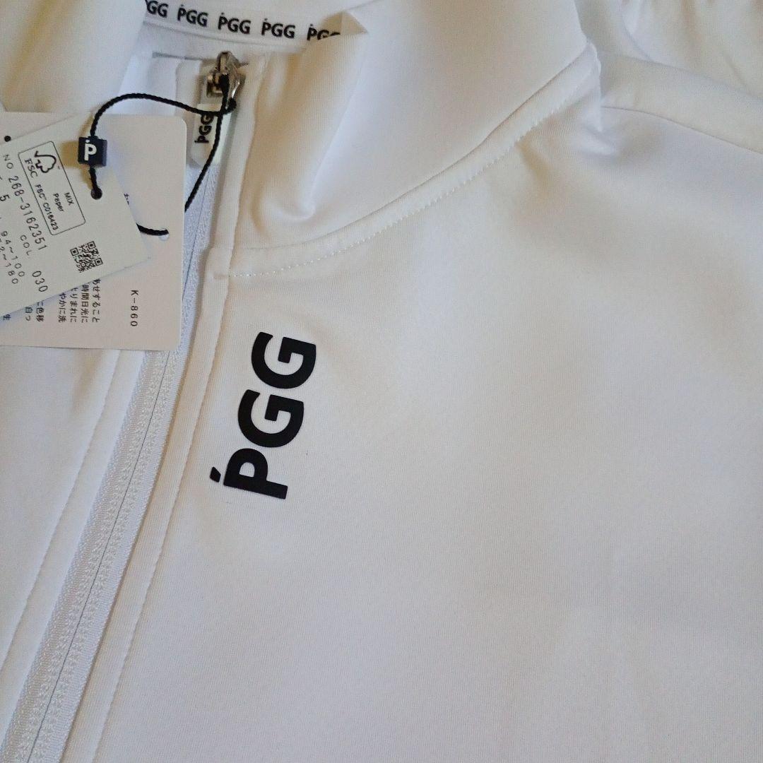 PGG ゴルフホワイト ジャケット L